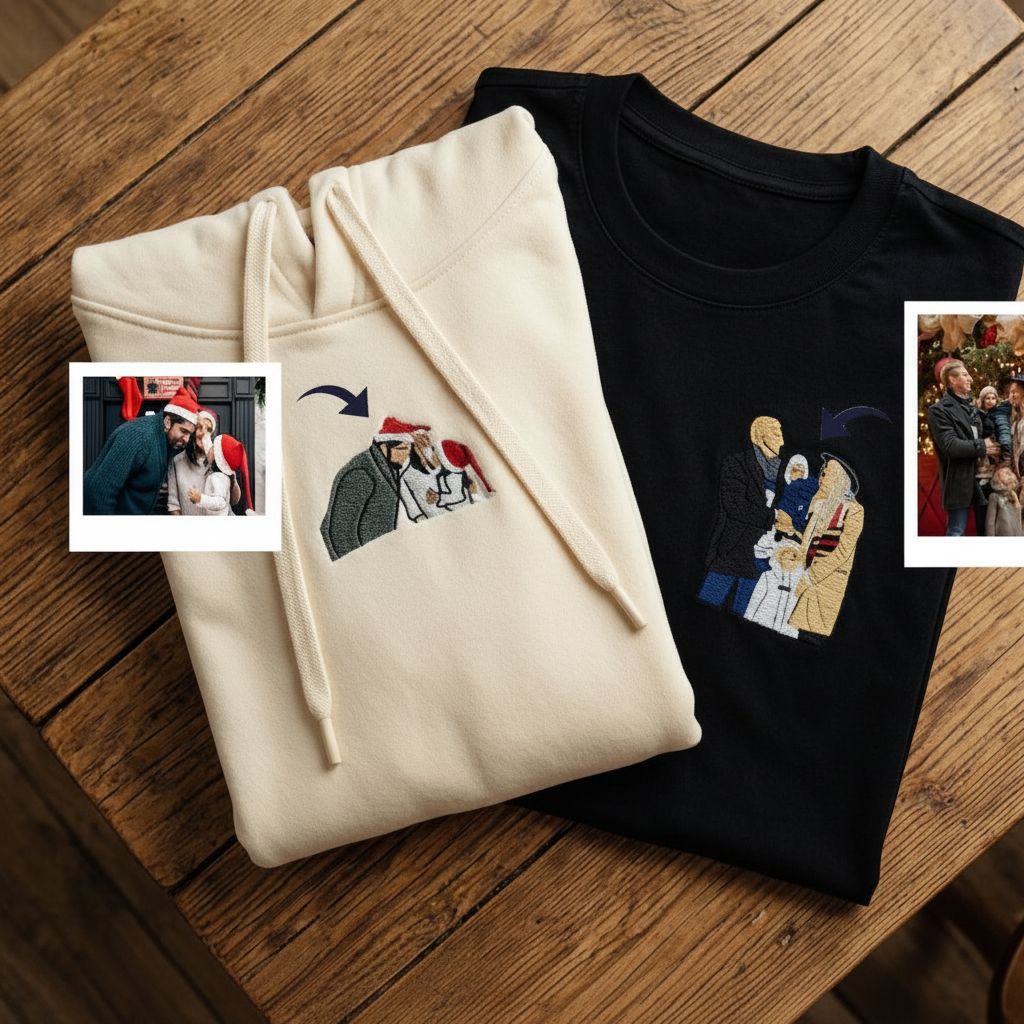 Custom Embroidered Full Portrait